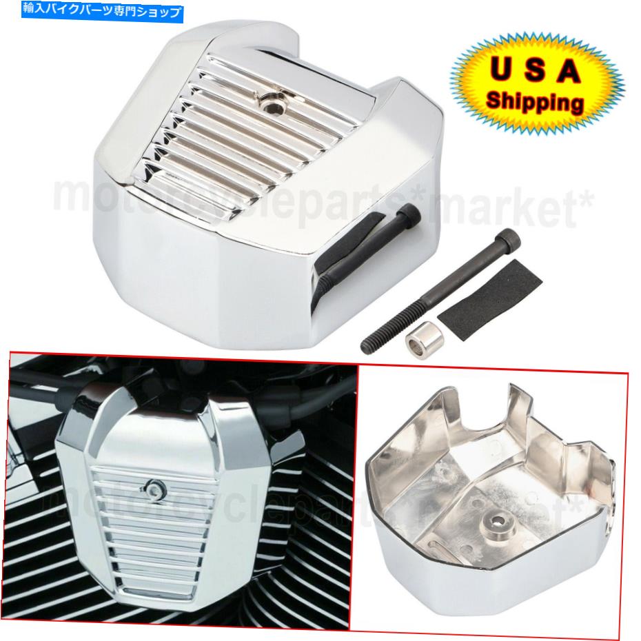 クロームパーツ ハーレーファットボーブックヘリテージクラシックスポーツグライドのための精密コイルカバークロム Precision Coil Cover Chrome For Harley Fat Boy Bob Heritage Classic Sport Glide【並行輸入品】
