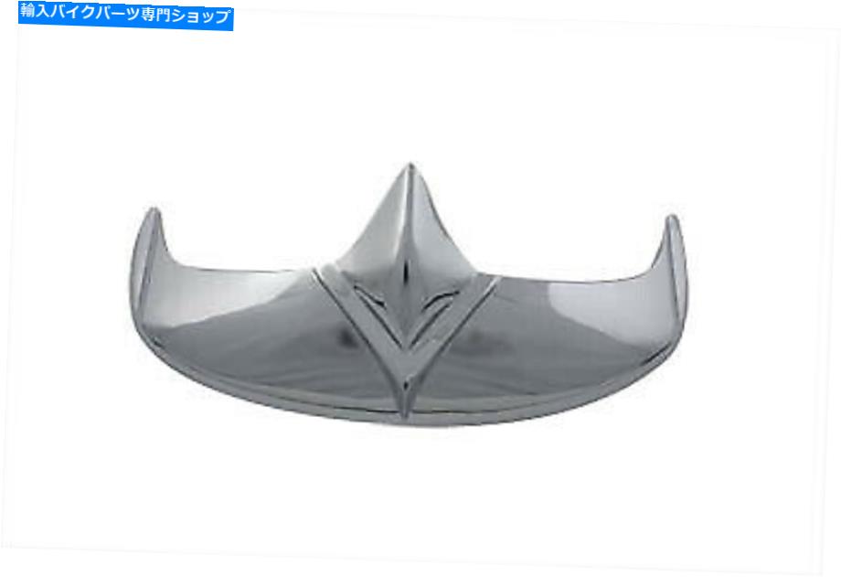 クロームパーツ クロムフロントフェンダーチップはハーレー - ダビッドソンにフィットします Chrome Front Fender Tip fits Harley-Davidson【並行輸入品】