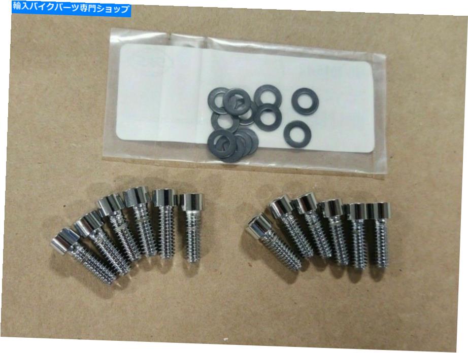 クロームパーツ S&Sサイクルロッカーボックスボルトキット&ワッシャー2004-11ビッグドッグバイクSS /クロム S&S CYCLE ROCKER BOX BOLT KIT & WASHERS 2004-11 BIG DOG MOTORCYCLES SS/CHROME【並行輸入品】|Us Custom Parts Shop USDM