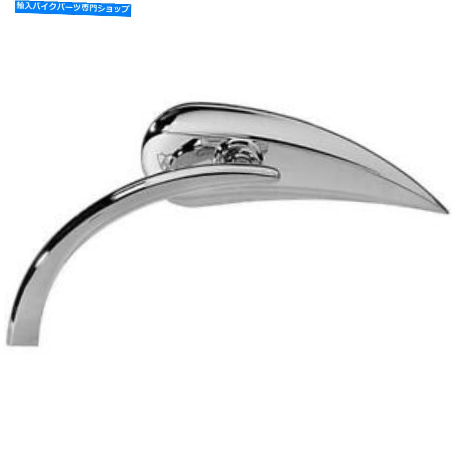 クロームパーツ Arlen Ness 13-410マイクロミラークロムRAD IIティアドロップ、左 Arlen Ness 13-410 Micro Mirrors Chrome RAD II Teardrop, Left【並行輸入品】|Us Custom Parts Shop USDM