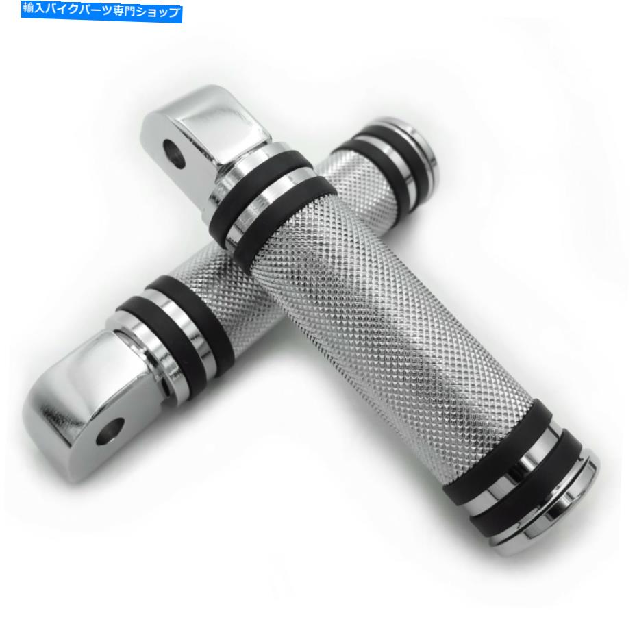 クロームパーツ ダイヤモンドクローム乗客フットペグペグ用ハーレー18-後の柔らかい脂肪少年FLFB Diamond Chrome Passenger Footpegs Peg For Harley 18-later Softail Fat Boy FLFB【並行輸入品】