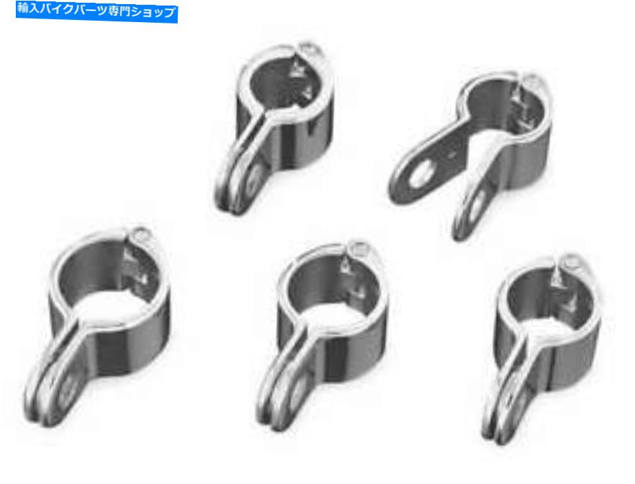クロームパーツ クライャキン7941 1 1/8インチ。マグナムクイッククランプ、クロム Kuryakyn 7941 1 1/8in. Magnum Quick Clamp, Chrome【並行輸入品】
