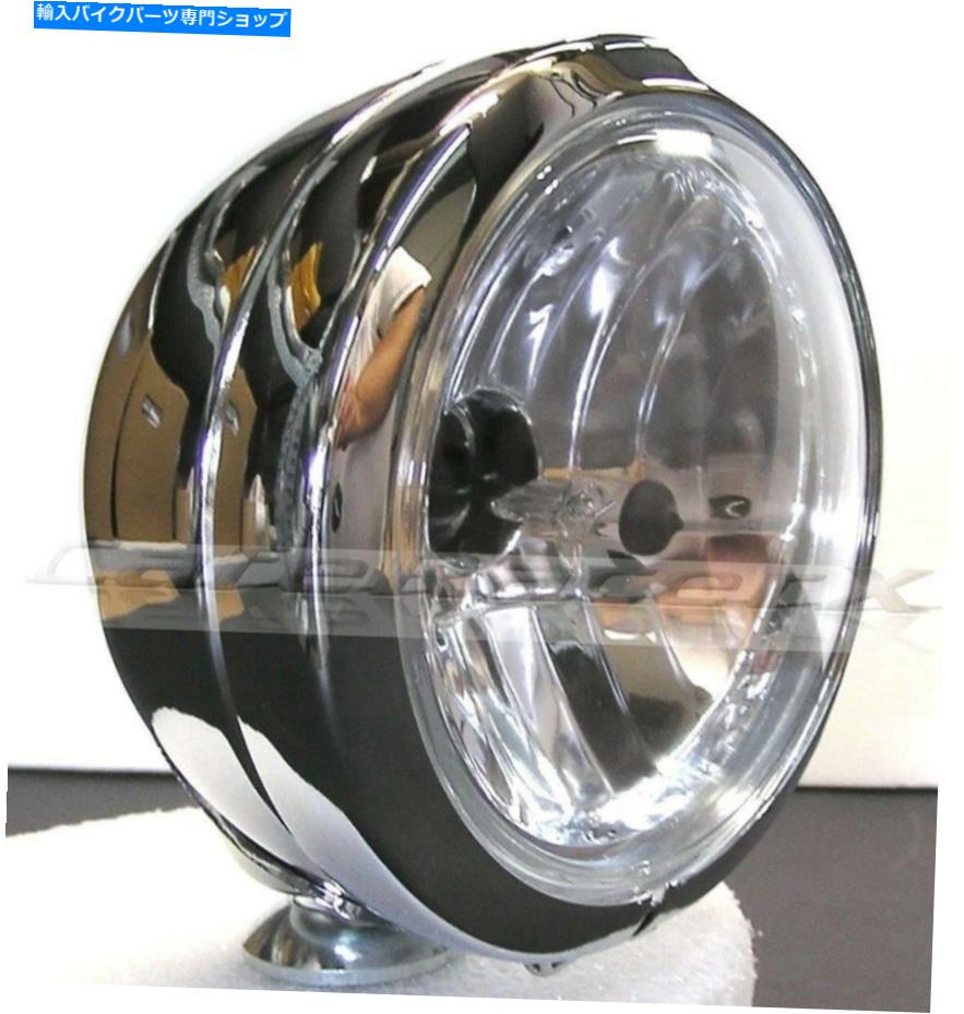 クロームパーツ 4-1 / 2 "通過ランプスポットライトハーレーダビッドソンストリートグライド、ヘリテージソフト 4-1/2" Passing Lamp Spot Light Harley Davidson Street Glide, Heritage Softail【並行輸入品】｜Us Custom Parts Shop USDM