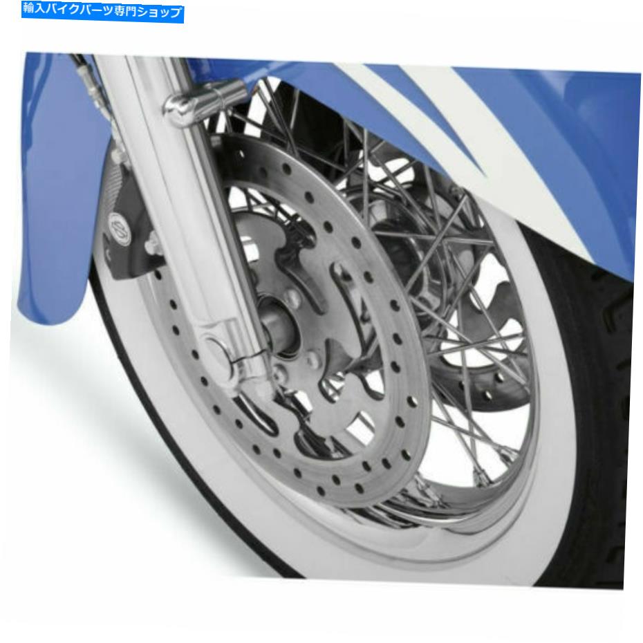 クロームパーツ ハーレークロームフラッシュマウントフロントアクスルキット2000-2007 FLTツーリングV-Twin 44-0001 T9 Harley Chrome Flush Mount Front Axle Kit 2000-2007 FLT Touring V-Twin 44-0001 T9【並行輸入品】