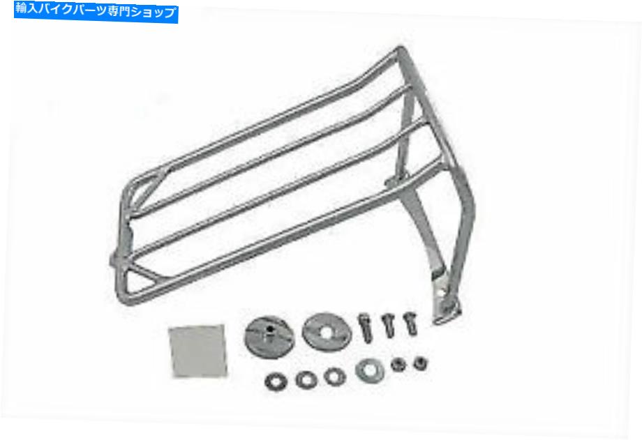 クロームパーツ Wyatt Gatling Chrome Contour荷物ラックfor Harley Davidson by V-Twin Wyatt Gatling Chrome Contour Luggage Rack for Harley Davidson by V-Twin【並行輸入品】