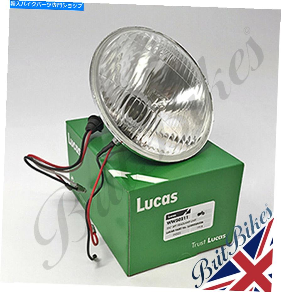 クロームパーツ 純正LUCAS 5-3 / 4 "ヘッドランプビームユニットパイロットBPF - BSA Norton Triumph 99-1041 Genuine Lucas 5-3/4" Headlamp Beam Unit Pilot BPF - BSA Norton Triumph 99-1041【並行輸入品】｜Us Custom Parts Shop USDM