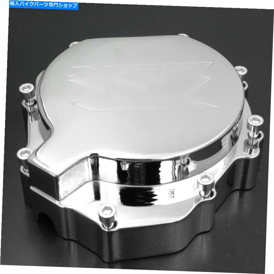 クロームパーツ Suzuki 2005-2008 GSXR1000用クローム左サイドエンジンステータカバー Chrome Left Side Engine Stator Cover For Suzuki 2005-2008 Gsxr1000【並行輸入品】