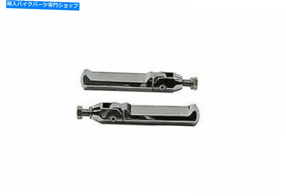 クロームパーツ V-Twin Chopperフットペッグセットクローム27-0176 V-Twin Chopper Footpeg Set Chrome 27-0176【並行輸入品】