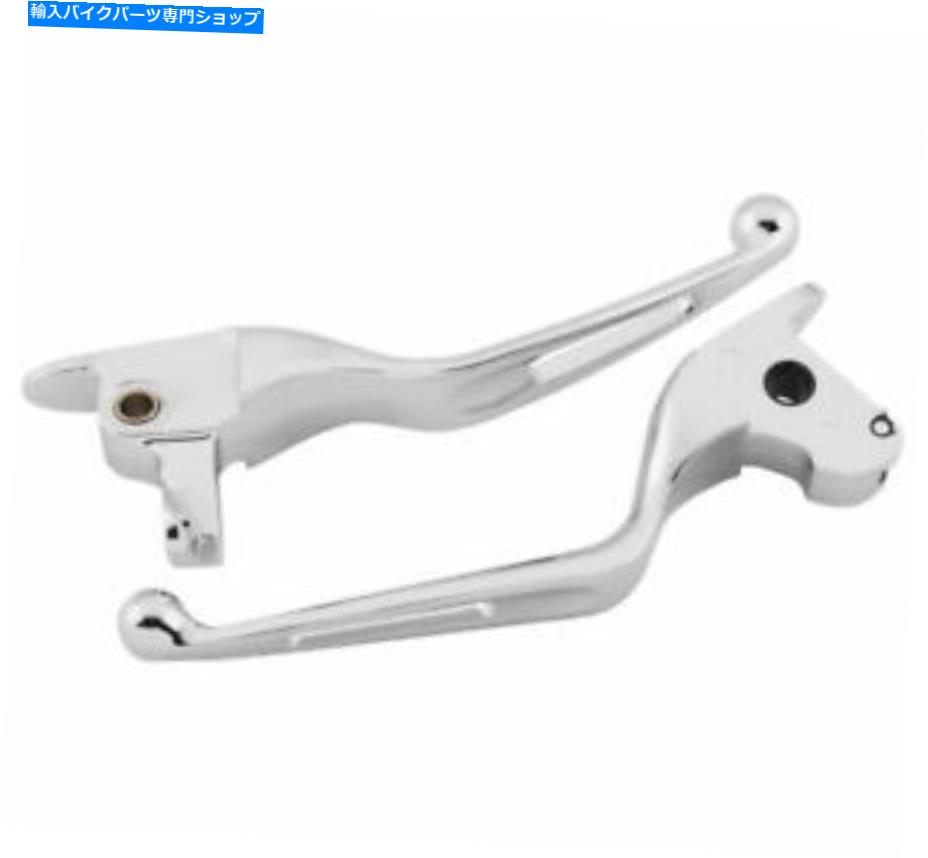 クロームパーツ バイカーの選択による新しいボルテックスレバークロム New Vortex Levers Chrome by Biker's Choice【並行輸入品】