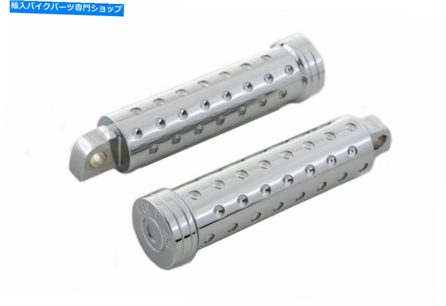 クロームパーツ Harley Davidson by V-TwinによるChrome Colt 45フットペッグセット Chrome Colt 45 Footpeg Set for Harley Davidson by V-Twin【並行輸入品】|Us Custom Parts Shop USDM