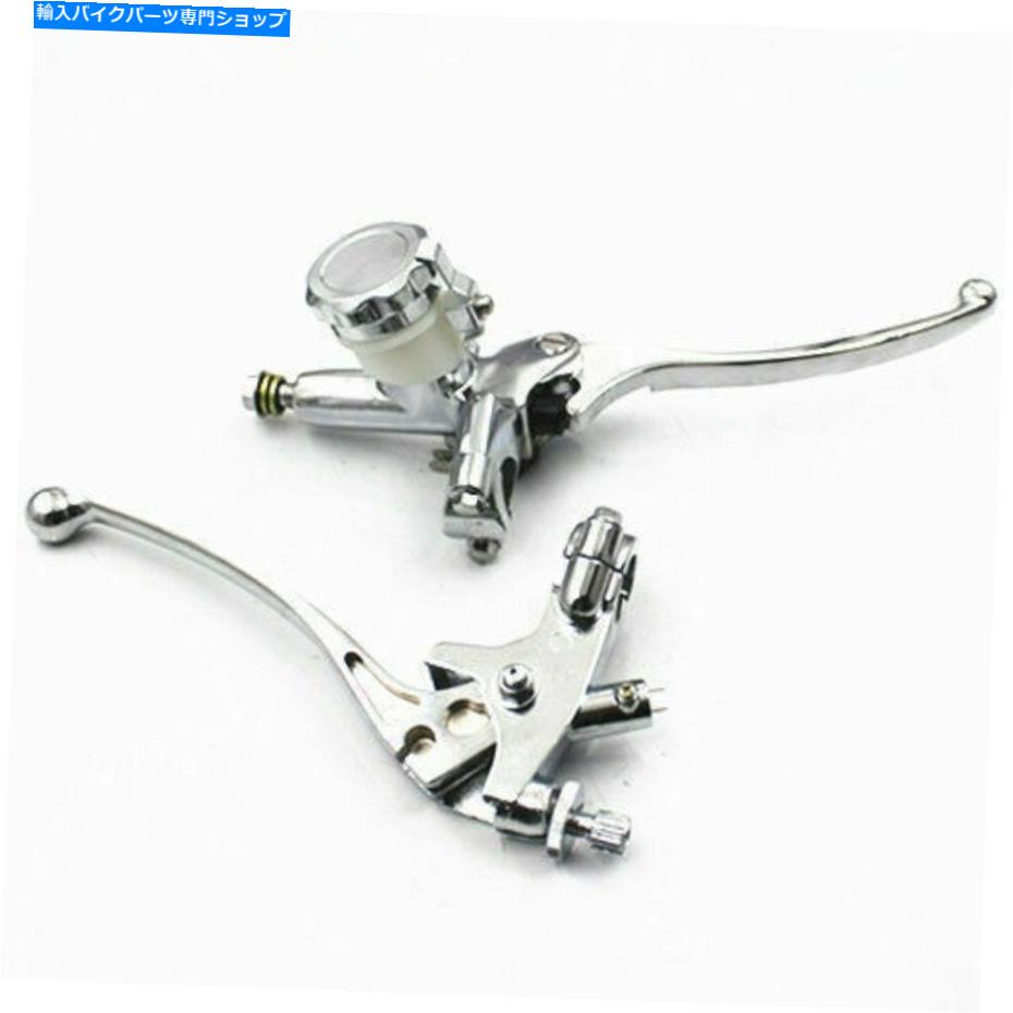 クロームパーツ ホンダヤマハのためのオートバイ7/8 '' 22mmブレーキケーブルクラッチレバーマスターシリンダー Motorcycle 7/8'' 22MM Brake Cable Clutch Lever Master Cylinder For Honda Yamaha【並行輸入品】|Us Custom Parts Shop USDM