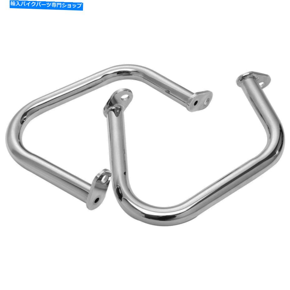 クロームパーツ エンジンガードバークラッシュバーBonneville T120 T100 Bobber 2016-2020 Engine Guards Bars Crash bar for Triumph Bonneville T120 T100 Bobber 2016-2020【並行輸入品】