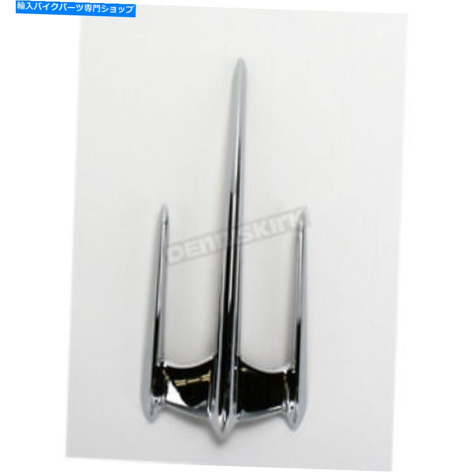 クロームパーツ クレアキン三方フェンダーアクセント - 7340 Kuryakyn Triceptor Fender Accent - 7340【並行輸入品】