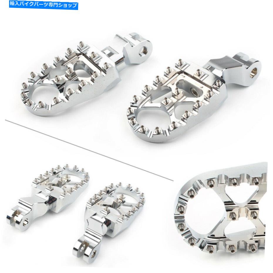 クロームパーツ TRIUMPH SCRAMBLER 06-15 Bonneville Chrome用MXサイズロントメイチ - オリジナルのタイトルを表示する Triumph Scrambler 06-15 Bonneville Chrome用MXワイドフロントフットペグ- show original title【並行輸入品】｜Us Custom Parts Shop USDM