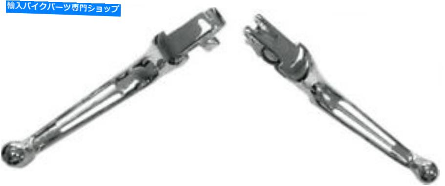 クロームパーツ カスタムレバー2スロットクロームXL 14-17 CUSTOM LEVERS 2-SLOT CHROME XL 14-17【並行輸入品】|Us Custom Parts Shop USDM