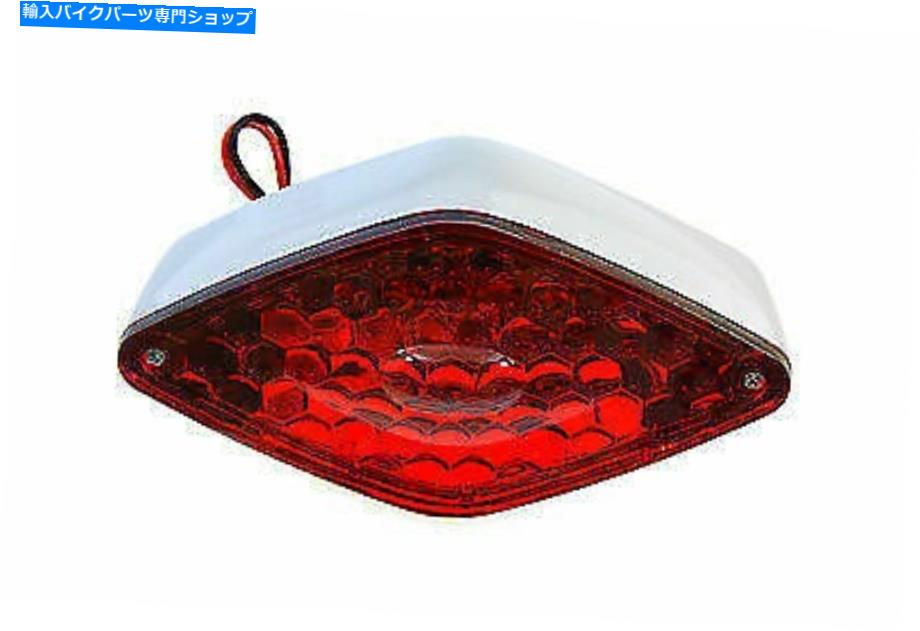 クロームパーツ Harley DavidsonによるクロームダイヤモンドテールランプV-Twin Chrome Diamond Tail Lamp for Harley Davidson by V-Twin【並行輸入品】｜Us Custom Parts Shop USDM