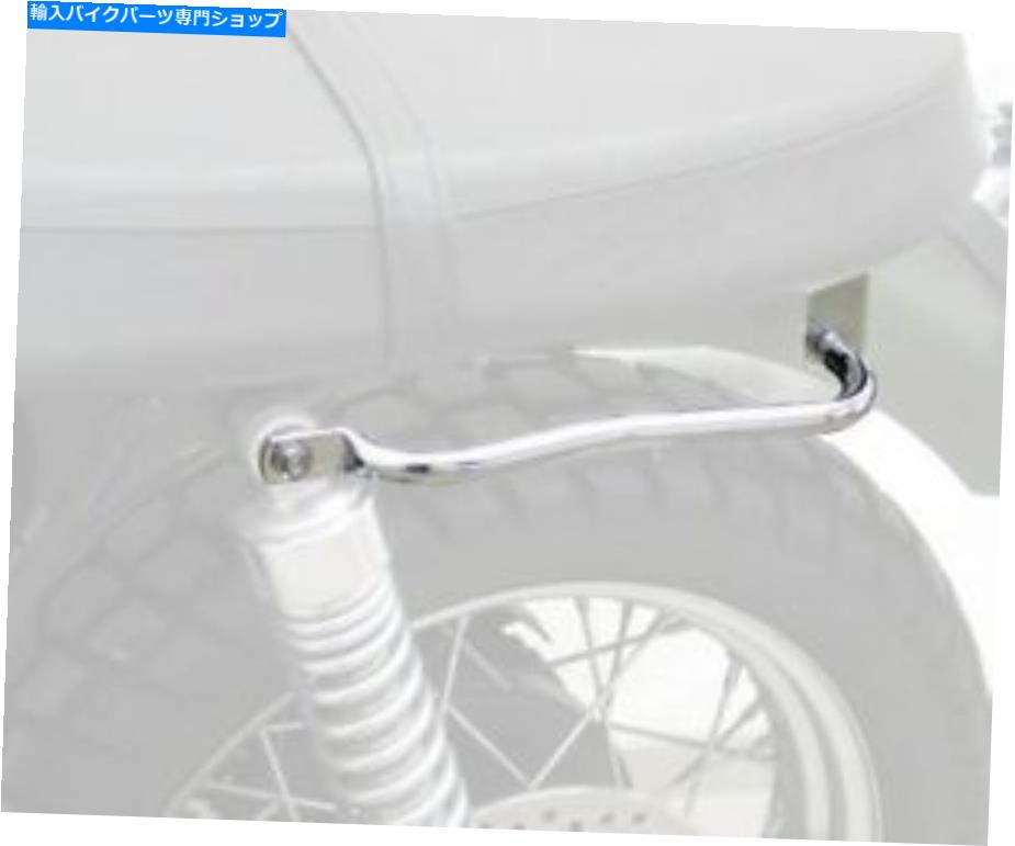 クロームパーツ Triumph 865 Scrambler 2006-2016用クラシックグラブバー左側のクロム classic grab bar left hand side chrome for Triumph 865 SCRAMBLER 2006-2016【並行輸入品】