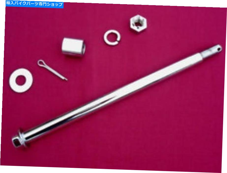 クロームパーツ ハーレーソフトFXR FLT FXST FLST REPLのための後部車軸＆ハードウェアキット＃4??1110-79a REAR AXLE & HARDWARE KIT FOR HARLEY SOFTAIL FXR FLT FXST FLST REPL # 41110-79A【並行輸入品】