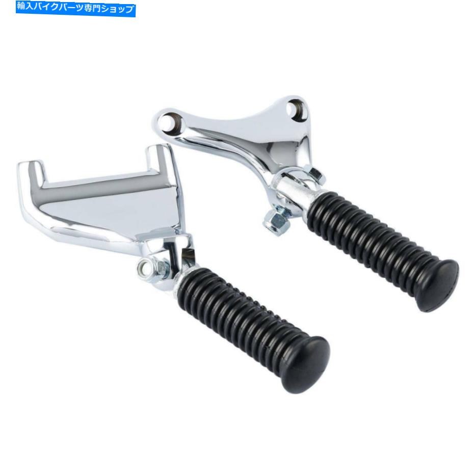 クロームパーツ Chrome Footpegエットストレートパラメットパラメットパラメータオブジェクトスター04-13 12-オリジナルのタイトルを表示 Chrome Footpeg フットレストマウントブラケットフィット ハーレー 883 1200 スポーツスター 04-13 12- show original t【並行輸入品】 28,965円