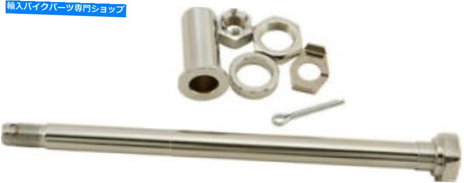 クロームパーツ ハードドライブリアアクスル（Chrome）1958-1966ハーレーダビッドソンFLモデル68-098A HardDrive Rear Axle (Chrome) 1958-1966 Harley Davidson FL Models 68-098A【並行輸入品】｜Us Custom Parts Shop USDM 43,211円