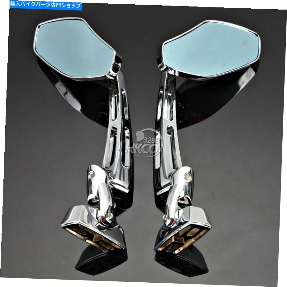 クロームパーツ Suzuki GSXR 600 750 750 Hayabusa GSX1300R SV TL用クロームブルーミラー Chrome Blue Mirrors For Suzuki GSXR 600 750 1000 Hayabusa GSX1300R SV TL【並行輸入品】｜Us Custom Parts Shop USDM