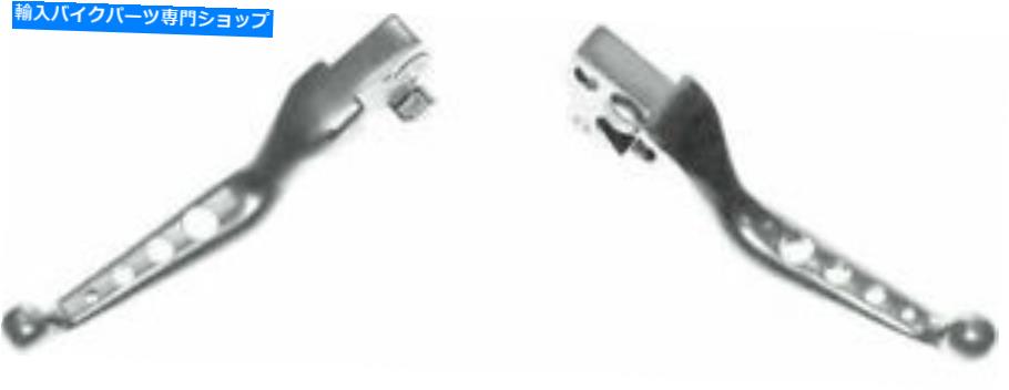 クロームパーツ HardDrive 053548カスタムレバー、4ホールクロム HardDrive 053548 Custom Levers, 4-Hole Chrome【並行輸入品】｜Us Custom Parts Shop USDM
