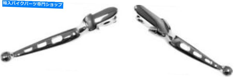 クロームパーツ HardDrive 53818カスタムトライホールクロムレバー HardDrive 53818 Custom Tri-Hole Chrome Levers【並行輸入品】｜Us Custom Parts Shop USDM 28,087円