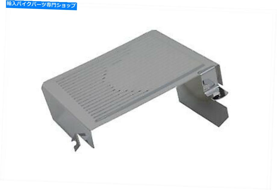 クロームパーツ クロームリブ付きバッテリーサイドカバーはハーレーダビッドソンにフィットします Chrome Ribbed Battery Side Cover fits Harley-Davidson【並行輸入品】|Us Custom Parts Shop USDM