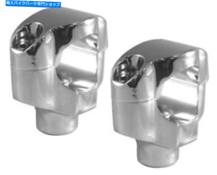 クロームパーツ Harley FXSTC 2006 /後およびカスタム使用のためのRISERセットChrome 1 1/4 "ライザーセット CHROME 1 1/4" RISER SET FOR HARLEY FXSTC 2006 / LATER & CUSTOM USE【並行輸入品】|Us Custom Parts Shop USDM