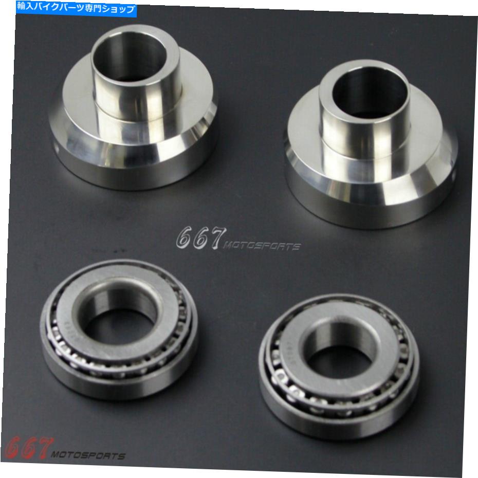 クロームパーツ フォークネックカップキットハーレー1 "トリプルツリーステムチョッパーボバー、カスタムフレーム Fork Neck Cup Kit For Harley 1" Triple Tree Stem Chopper Bobber, Custom Frame【並行輸入品】|Us Custom Parts Shop USDM