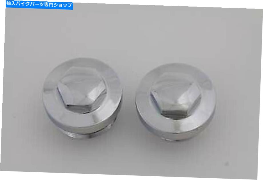 クロームパーツ プライマリカバーキャップセットクロムはハーレー - ダビッドソンをフィットします Primary Cover Cap Set Chrome fits Harley-Davidson【並行輸入品】