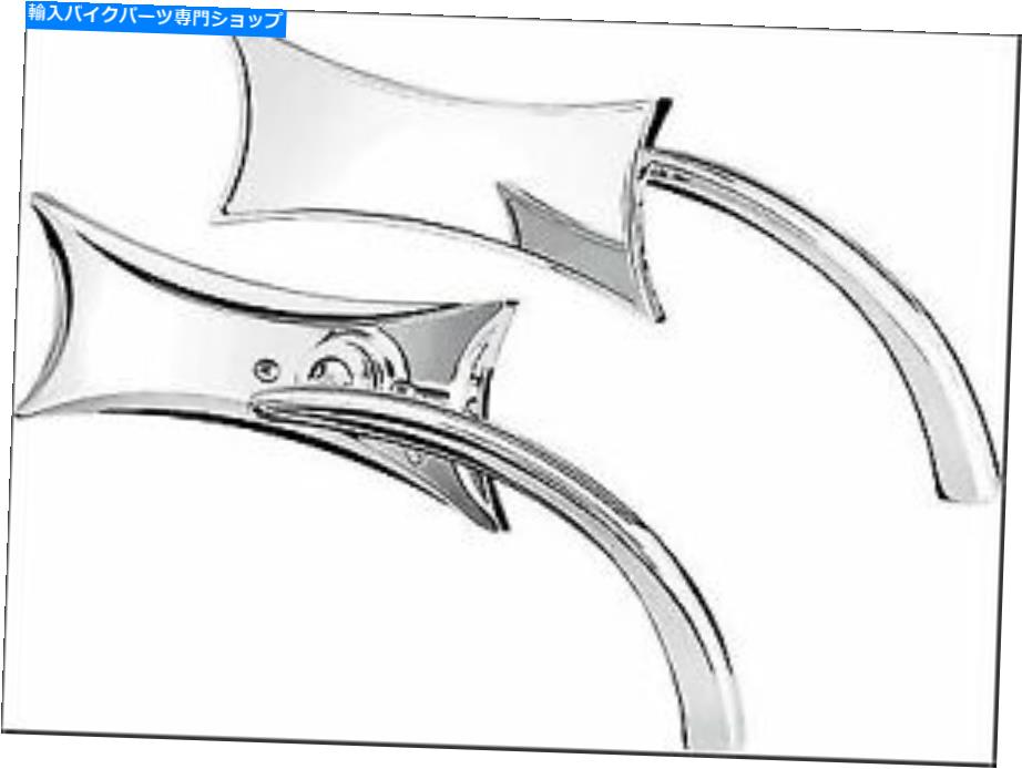 クロームパーツ Arlen Ness Micro Chrome 4点左サイドミラーハーレーまたはメトリックそれぞれ Arlen Ness Micro Chrome Four Point Left Side Mirror Harley or Metric EACH【並行輸入品】|Us Custom Parts Shop USDM