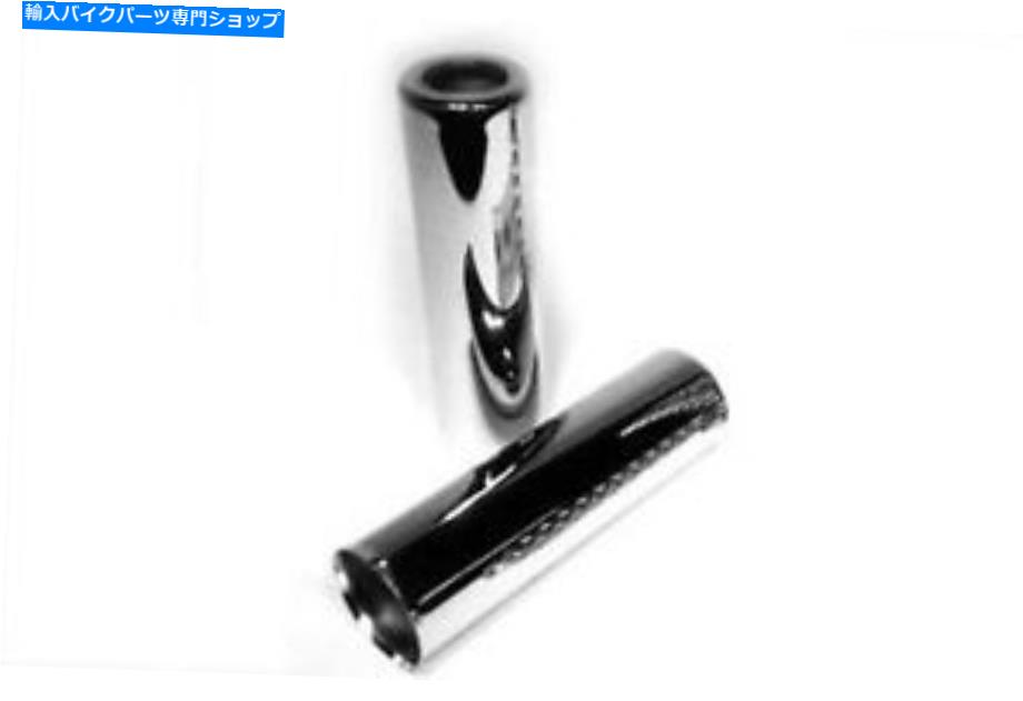 クロームパーツ Harley Shovelheadのためのクロム9-1 / 2ショックスプリングカバーセット Chrome 9-1/2 Shock Spring Cover Set for Harley Shovelhead【並行輸入品】