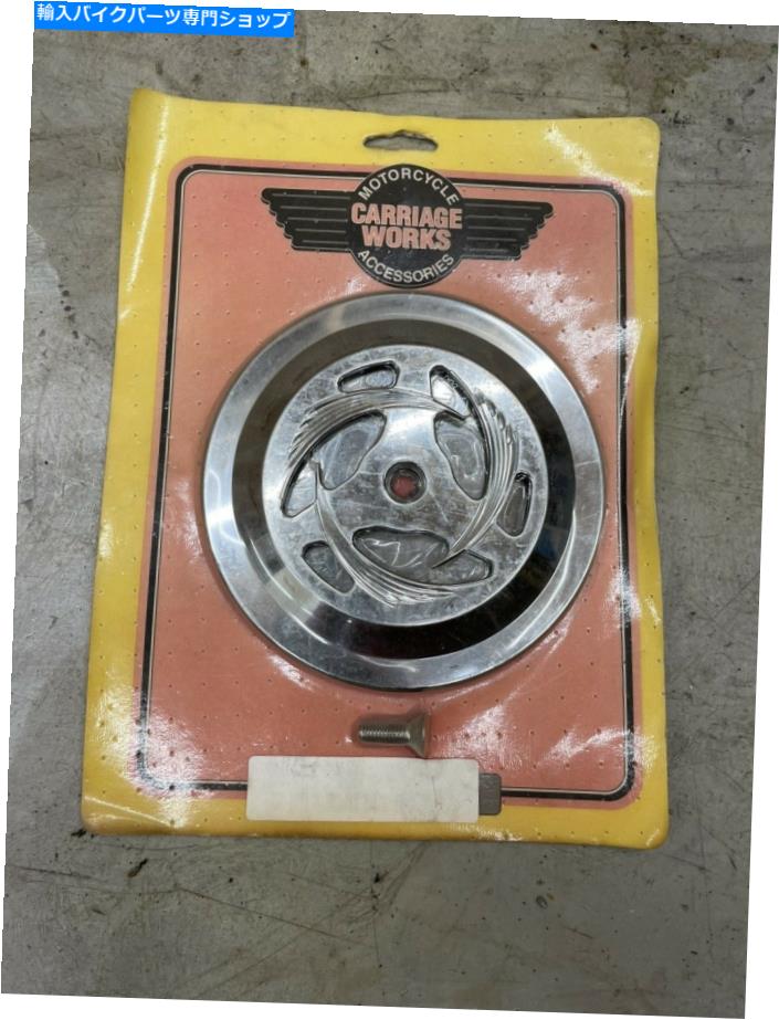 クロームパーツ ハーレーダビッドソンのためのカスタムクロームビレットスコーピオンエアクリーナーインサート Custom Chrome Billet Scorpion Air Cleaner Insert For Harley Davidson【並行輸入品】