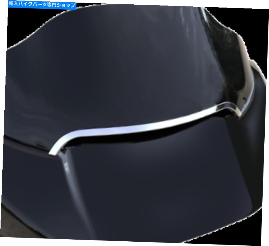 クロームパーツ CIRO Chrome Center Windshield Trim Harley Road Glide Fltru Fltrx Touring 15-19 CIRO Chrome Center Windshield Trim HARLEY ROAD GLIDE FLTRU FLTRX TOURING 15-19【並行輸入品】