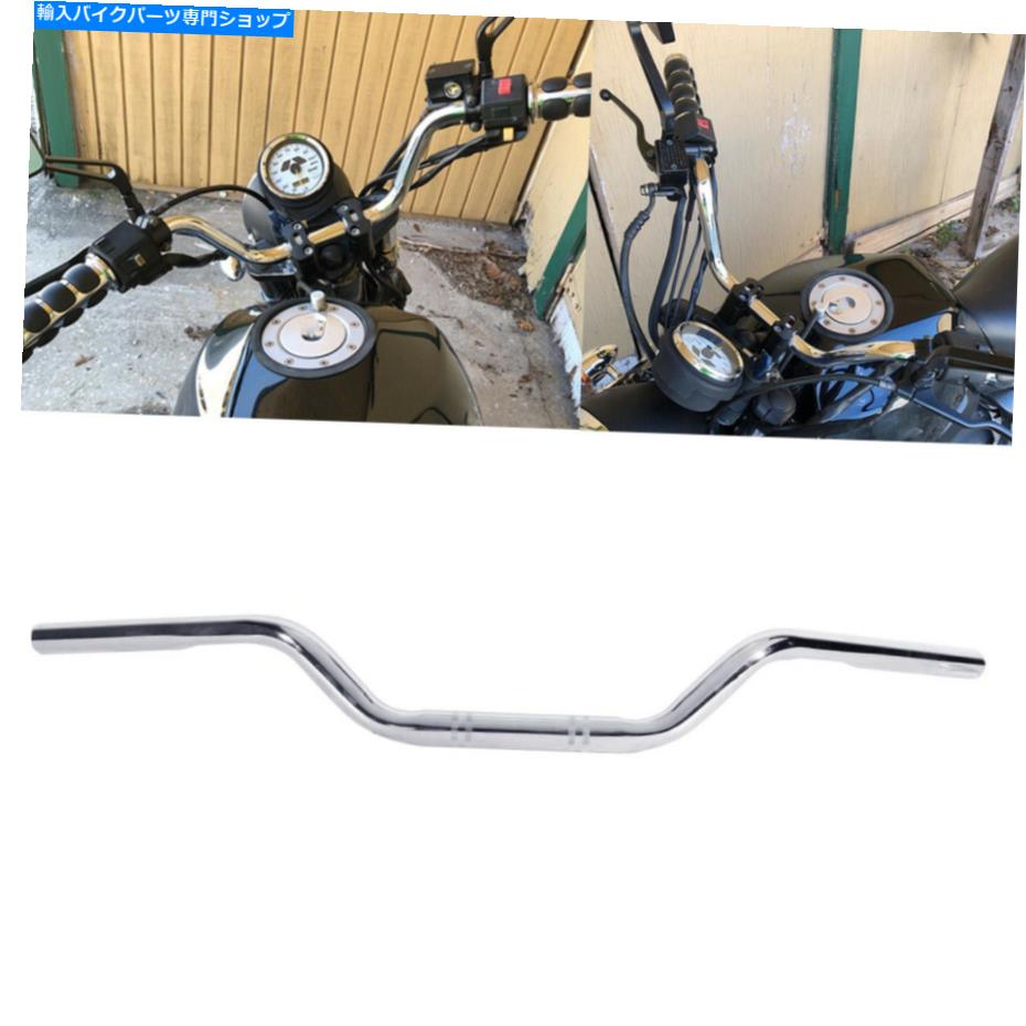 クロームパーツ 1 ''クロムオートバイハンドルバーズZバードラッグバーのハーレーホンダヤマハ鈴木 1'' Chrome Motorcycle Handlebars Z Bar Drag Bars For Harley Honda Yamaha Suzuki【並行輸入品】｜Us Custom Parts Shop USDM 28,087円