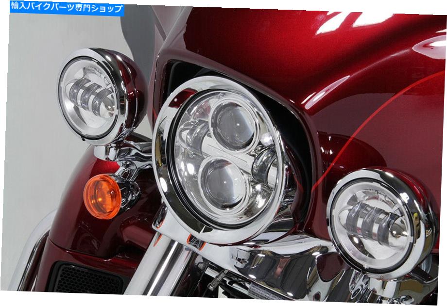 クロームパーツ Harley Flh / T Chromeヘッドライトベゼルトリムリングベゼル2014-2016 V-Twin 33-0808 x 8 Harley FLH/T Chrome Headlight Bezel Trim Ring Bezel 2014-2016 V-Twin 33-0808 X8【並行輸入品】｜Us Custom Parts Shop USDM