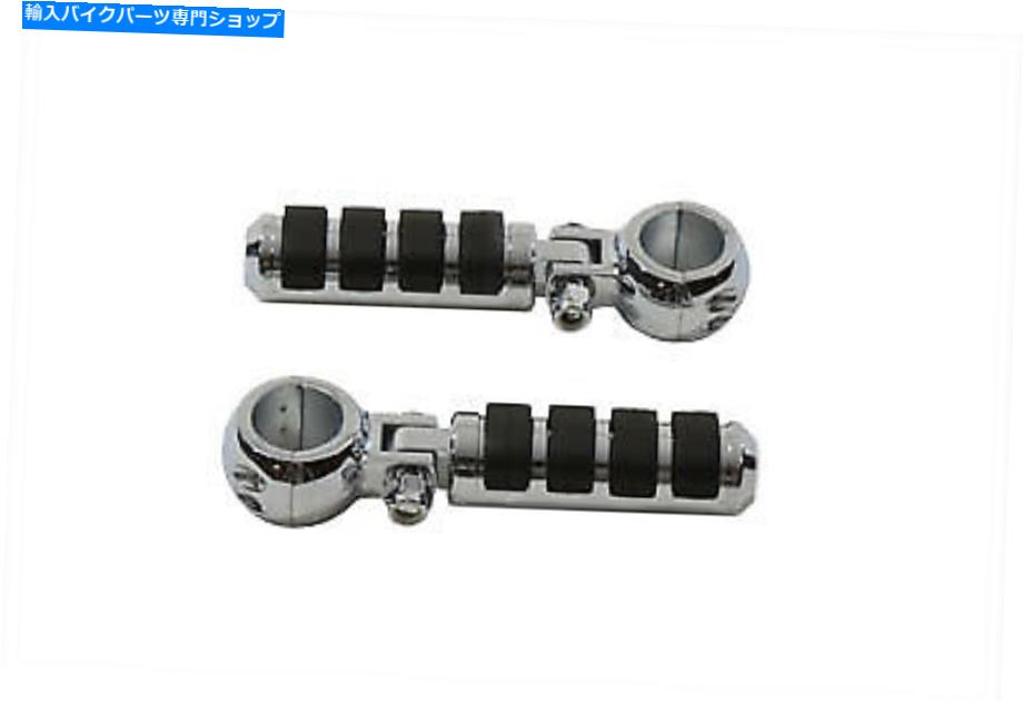 クロームパーツ Chrome Cats Pawスタイルのフットペッグセットフィットハーレー - デビッドソン Chrome Cats Paw Style Footpeg Set fits Harley-Davidson【並行輸入品】|Us Custom Parts Shop USDM