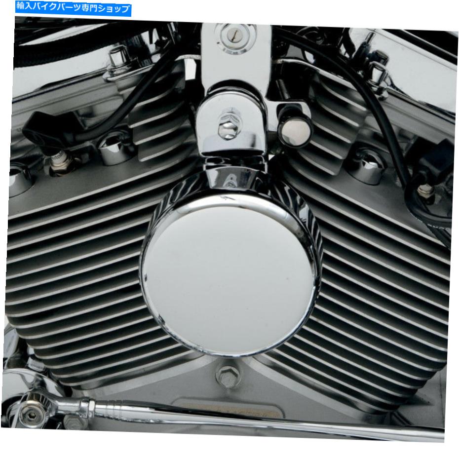 クロームパーツ ハーレーダビッドソンのためのラウンドクロームホーンカバー Round Chrome Horn Cover For Harley-Davidson【並行輸入品】