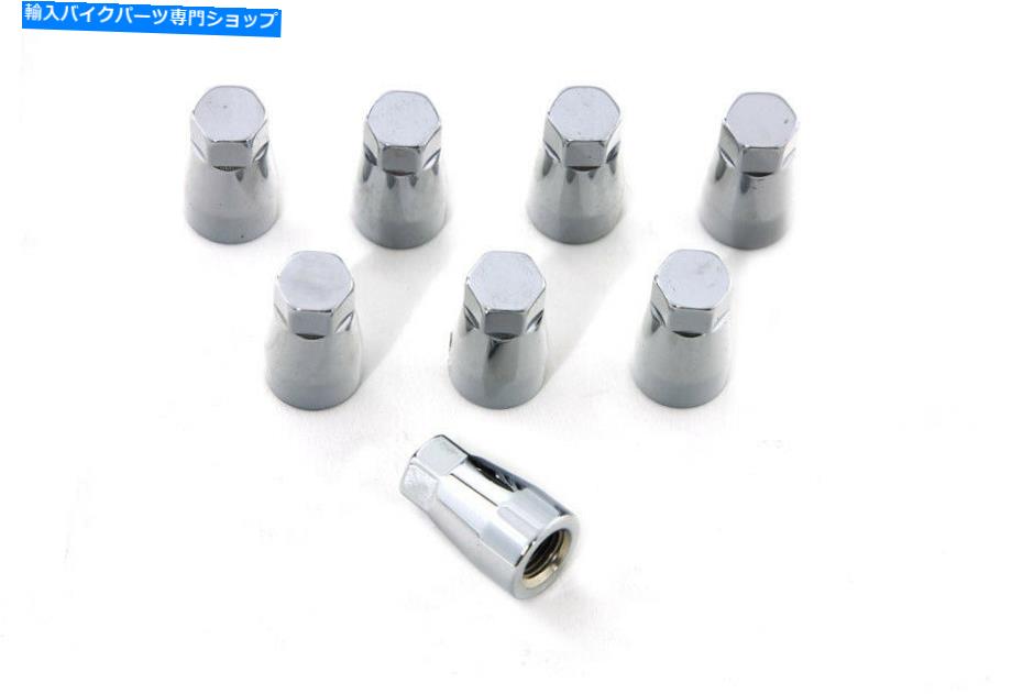 クロームパーツ クロームシリンダーベースナットはハーレー - ダビッドソンに収まります Chrome Cylinder Base Nut fits Harley-Davidson【並行輸入品】