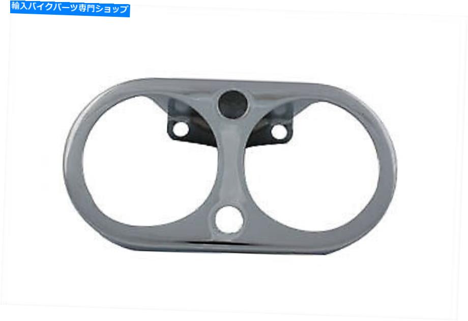 クロームパーツ クロムスピードメーターとタコメータハウジングはハーレー - ダビッドソンにフィットします Chrome Speedometer and Tachometer Housing fits Harley-Davidson【並行輸入品】｜Us Custom Parts Shop USDM 28,087円