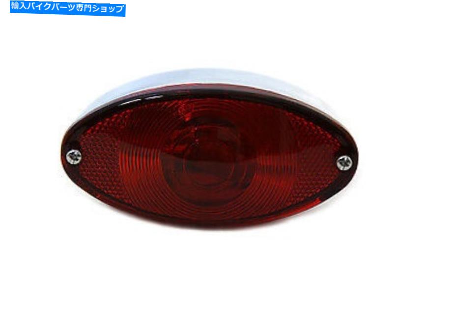 クロームパーツ Chrome Tear Lamp Cateye Styleはハーレー - ダビッドソンにフィットします Chrome Tail Lamp Cateye Style fits Harley-Davidson【並行輸入品】｜Us Custom Parts Shop USDM