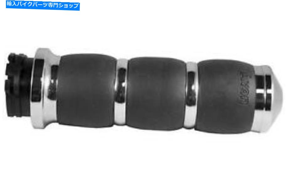 クロームパーツ エイボングリップエアー93ベルベットエアクッショングリップ - クロム Avon Grips AIR-93 Velvet Air Cushion Grips - Chrome【並行輸入品】|Us Custom Parts Shop USDM