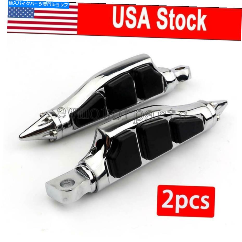 クロームパーツ ノーサーリングカイレックスポーツスター用イクゴトムコートデイトスポント - オリジナルタイトルを表示する ハーレーツーリングダイナソフテールスポーツスター用クロームオートバイフットペグオスマウント- show original title【並行輸入品】