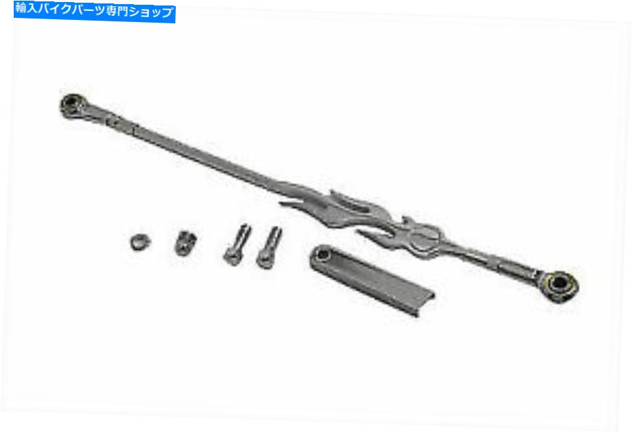 クロームパーツ V-Twinによるハーレーダビッドソンのためのクロムフレームスタイルシフターロッドキット Chrome Flame Style Shifter Rod Kit for Harley Davidson by V-Twin【並行輸入品】