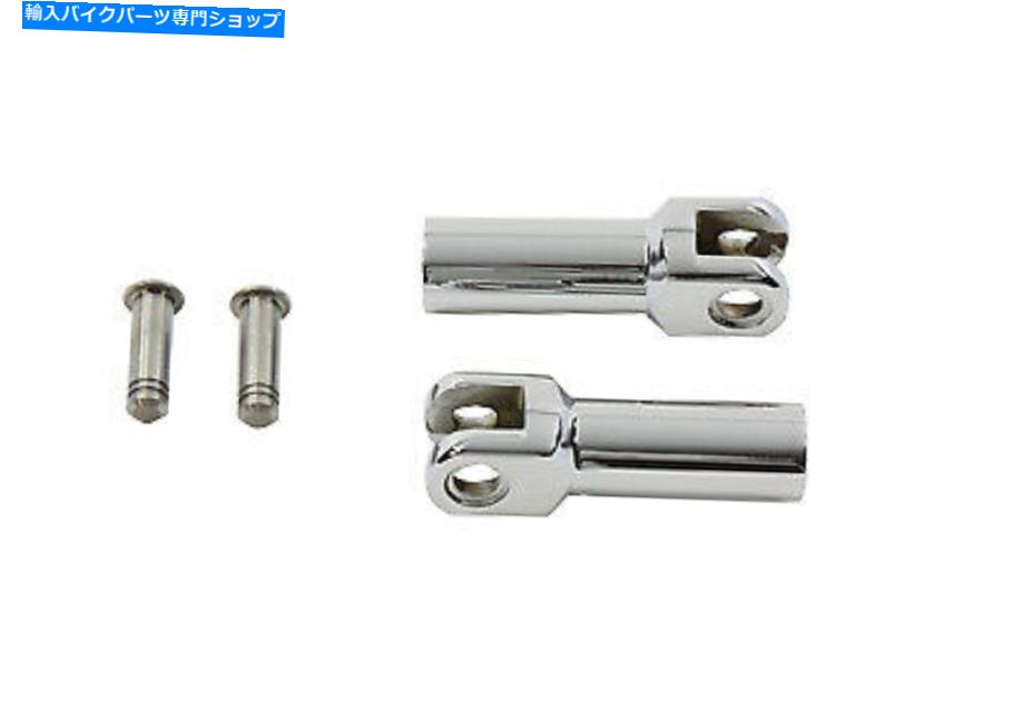 クロームパーツ フットペッグサポートエクステンションキットクロームフィットハーレーダビッドソン Footpeg Support Extension Kit Chrome fits Harley-Davidson【並行輸入品】 28,087円