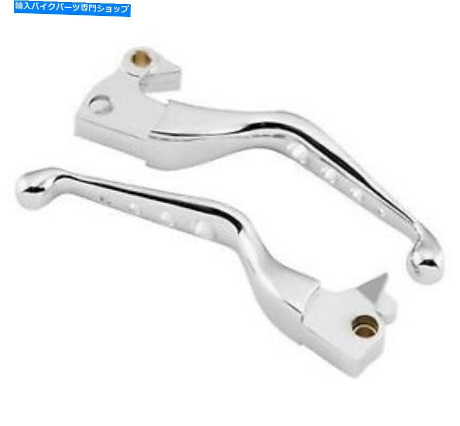 クロームパーツ Harley Sportster 04-13のためのクロム4ホールワイドレバーレバー Chrome 4-Hole Wide Lever Levers Set for Harley Sportster 04-13【並行輸入品】|Us Custom Parts Shop USDM