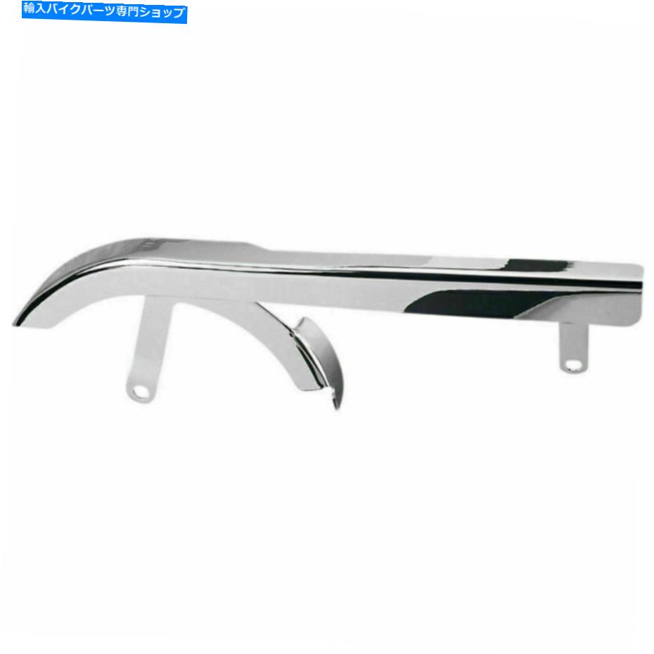 クロームパーツ ハーレー91-99 Sportster XL 883 1200用クロームリアアッパーベルトガードカバードラッグ Drag Chrome Rear Upper Belt Guard Cover for Harley 91-99 Sportster XL 883 1200【並行輸入品】
