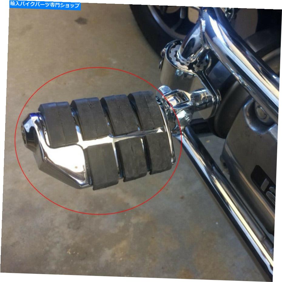 クロームパーツ Honda Goldwing 1800 1500 1500 1200 1100のためのクロムオートバイ高速道路ペグの休憩 Chrome Motorcycle Highway Foot Pegs Rests For Honda Goldwing 1800 1500 1200 1100【並行輸入品】