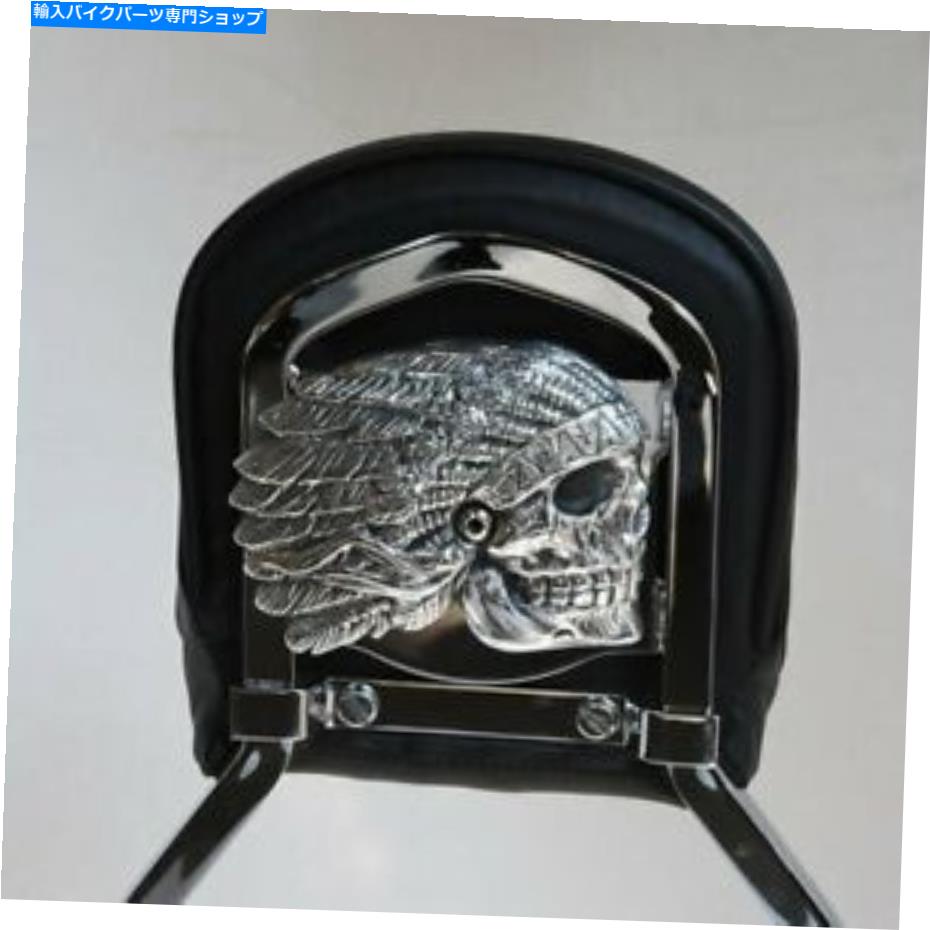 クロームパーツ クロムドームの洗練されたアルミニウムのネイティブスピリット背もたれインサート - NSBR-1 Chrome Dome Polished Aluminum Native Spirit Backrest Insert - NSBR-1【並行輸入品】